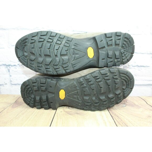 LL Bean Made in Italy Gore-Tex Hiking Boots Vibram Sole Men’s 10 Gray Blue